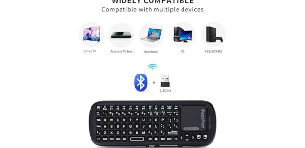 iPazzPort 2.4G Mini Wireless Keyboard