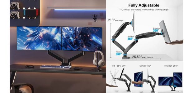 HUANUO Dual Monitor Stand